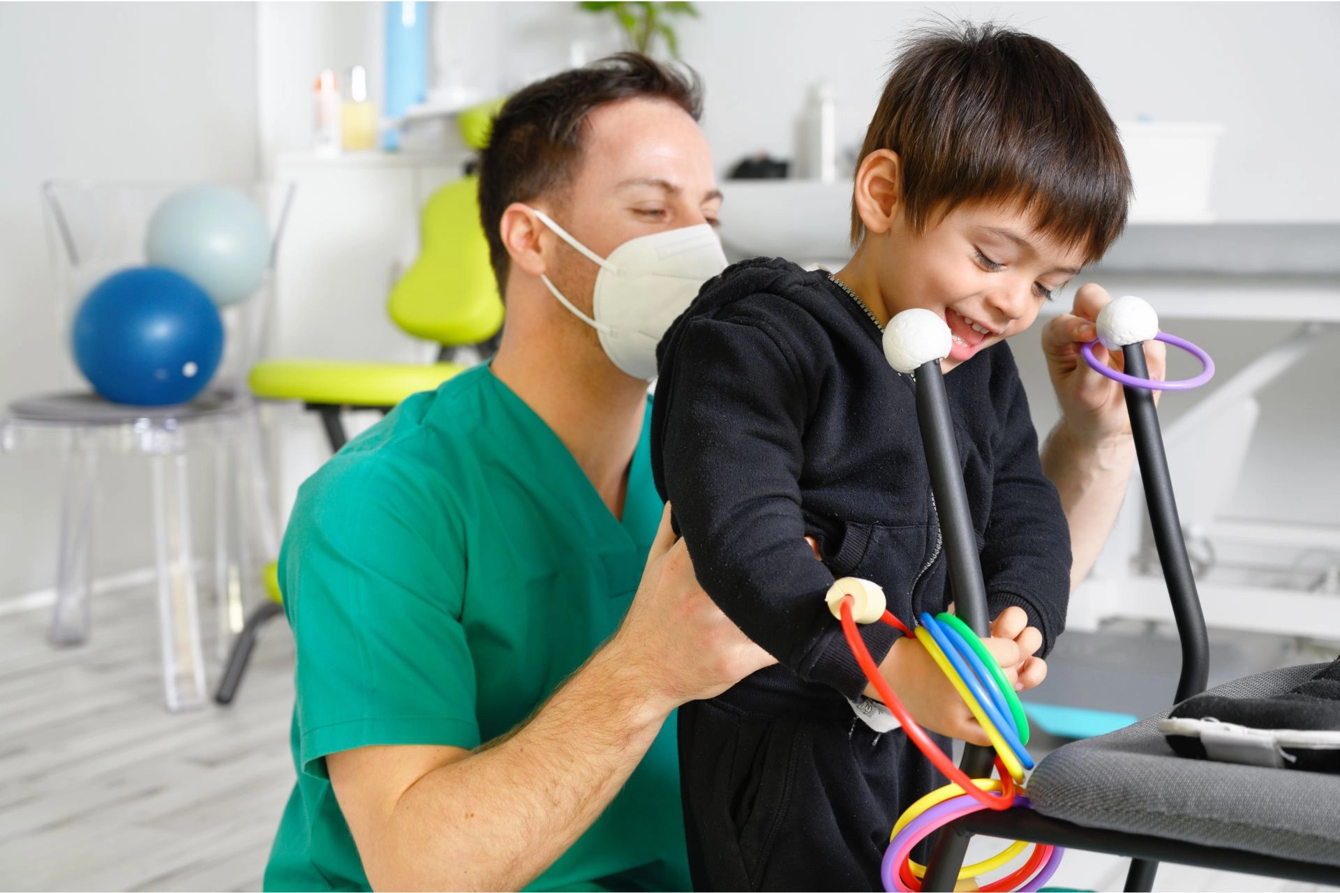 Skilled nurse providing pediatric home care services for children in Atlanta Georgia